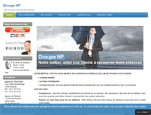 Tablet Screenshot of groupehp.fr